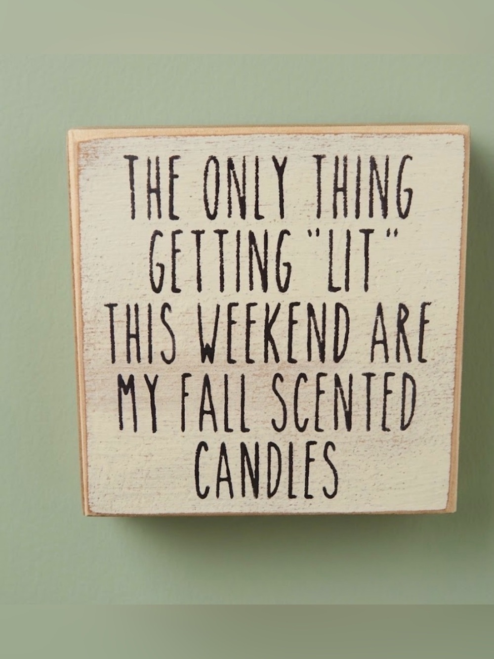 Fall - Funny Wooden Shelf Sitter